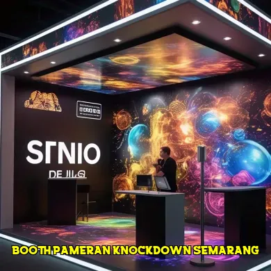 booth pameran knockdown semarang